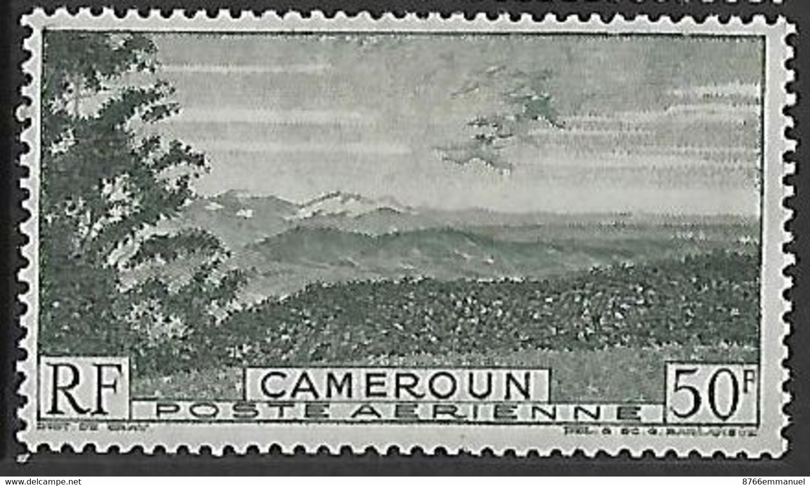 CAMEROUN AERIEN N°38 N* - Luftpost