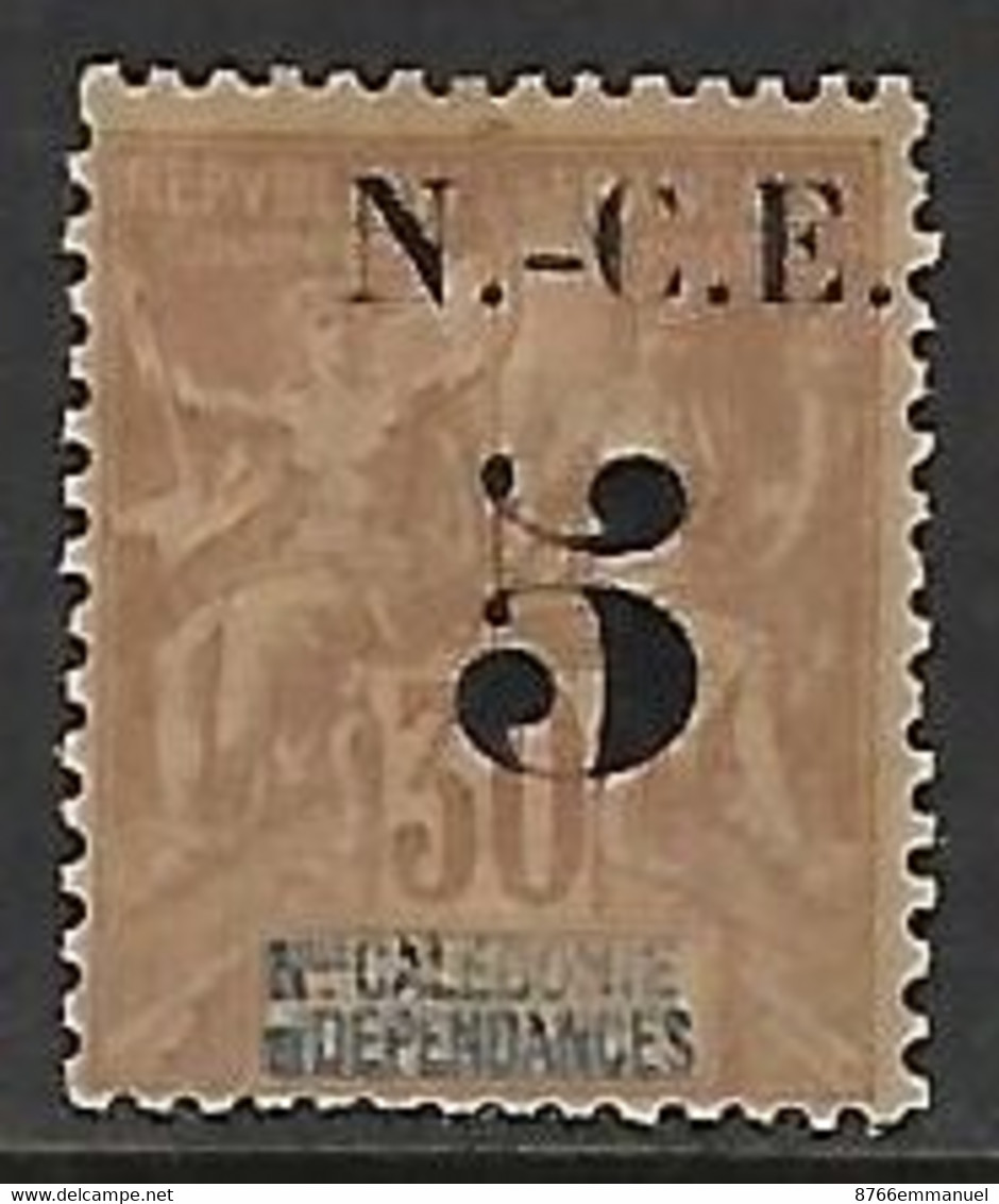 NOUVELLE-CALEDONIE N°65 N* - Neufs