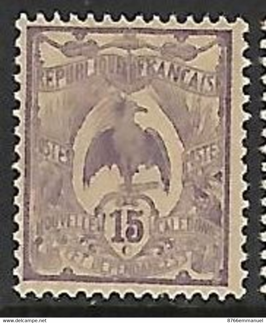 NOUVELLE-CALEDONIE N°93 N* - Unused Stamps