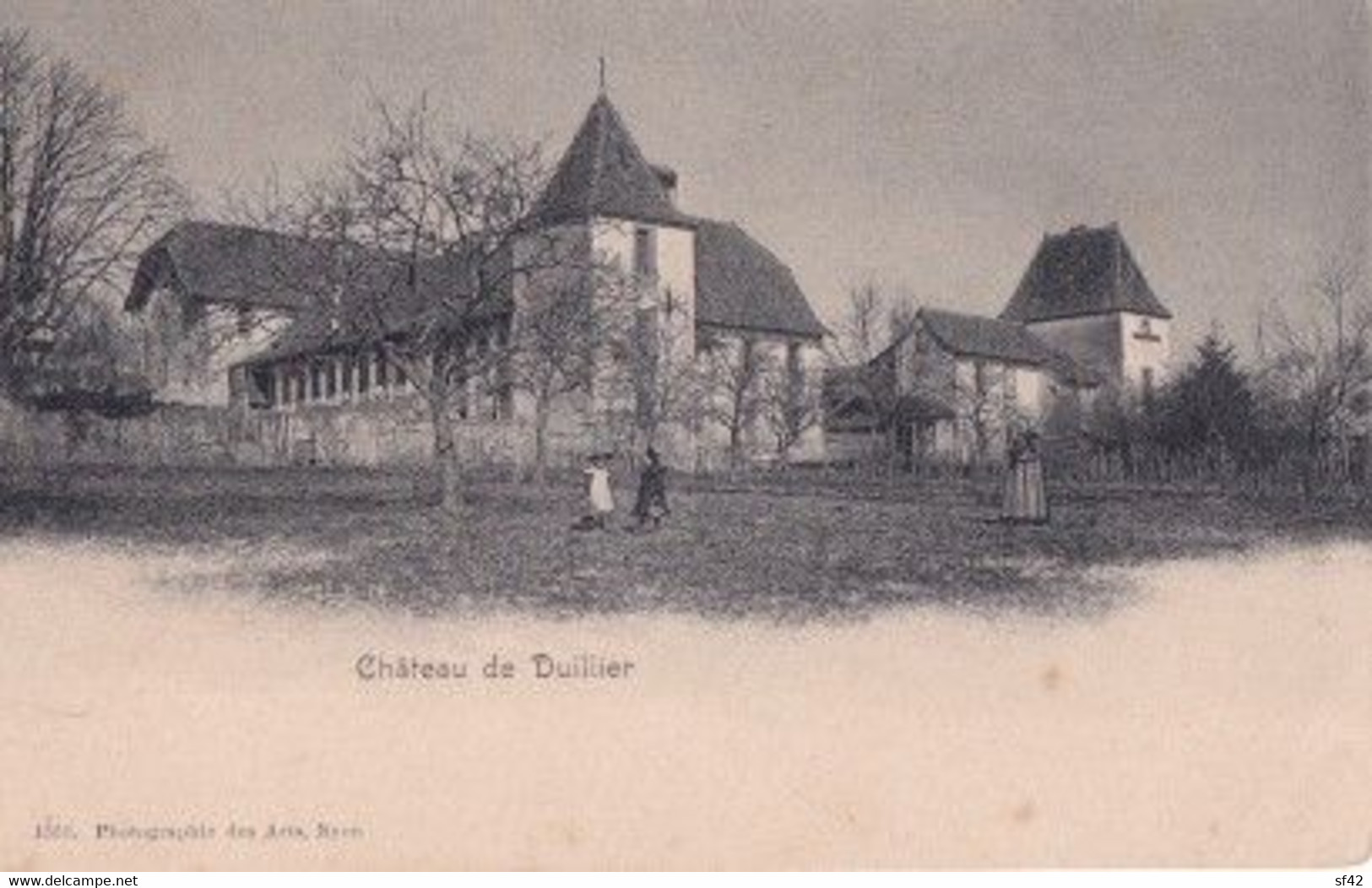 CHATEAU DE DUILLIER                        PRECURSEUR - Duillier