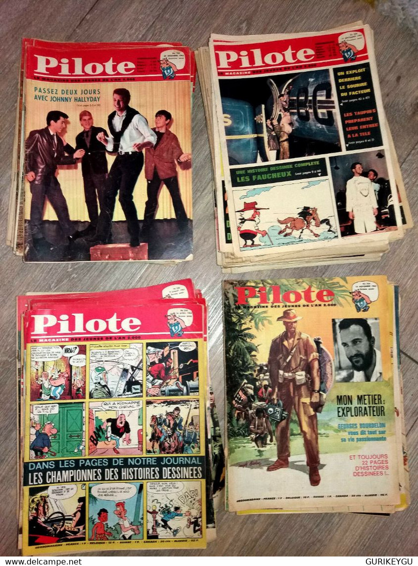 PILOTE N° 242 Asterix PILOTORAMA Ok LANCELOT TIGER JO Bob Morane 11-6-1964 - Bob Morane