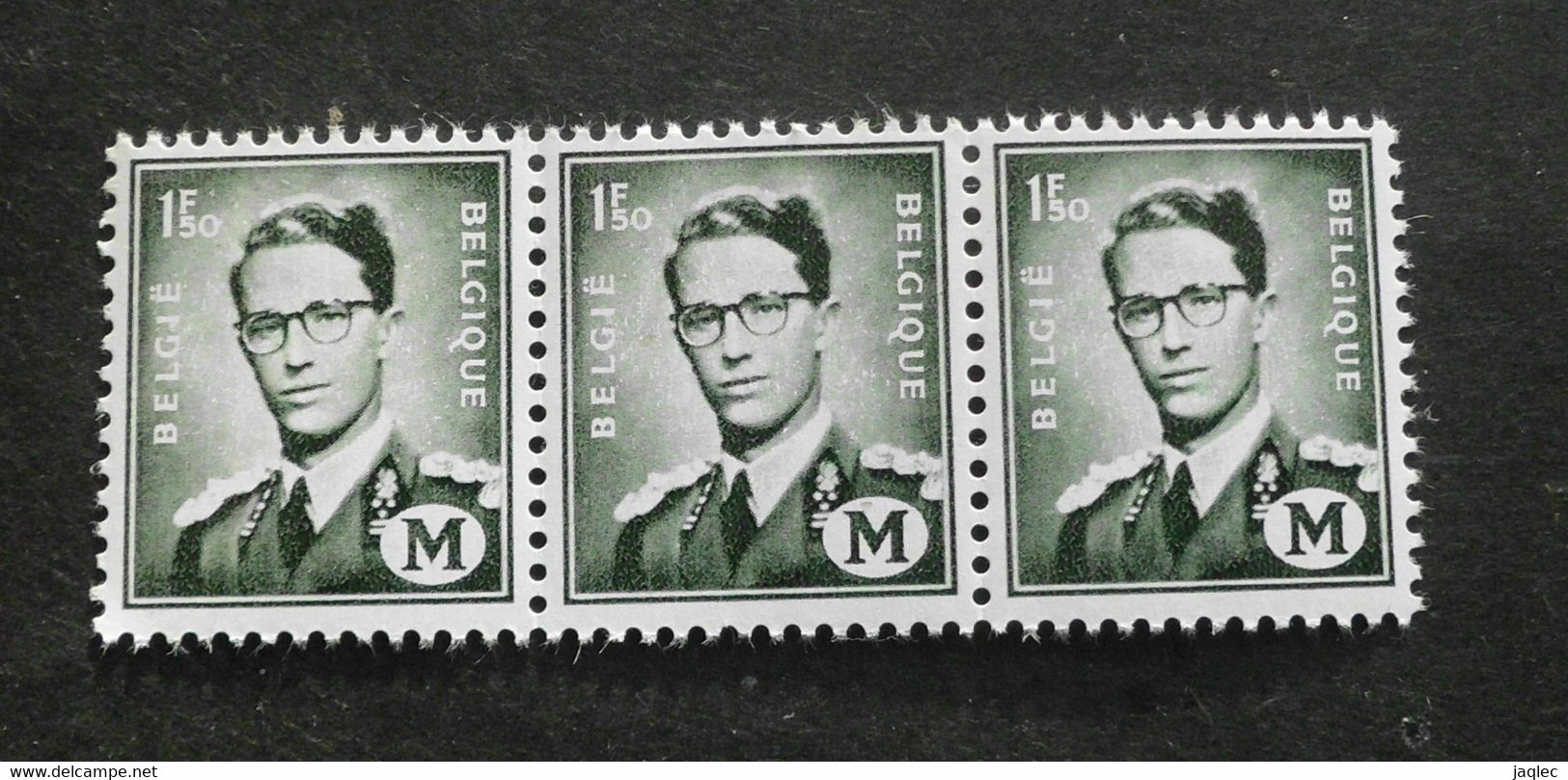 1967 : Cob M1** X 3  (sans  Charnière D34 ) Voir Verso - Andere & Zonder Classificatie