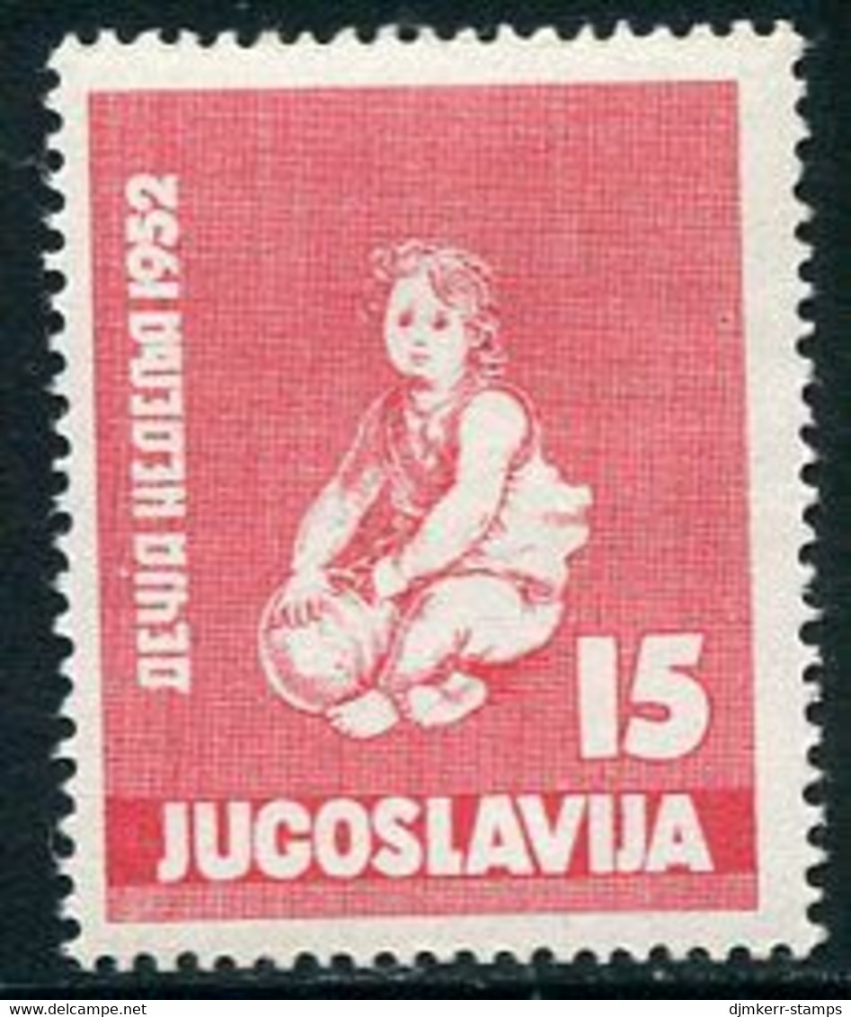 YUGOSLAVIA 1952 Children's Week.  MNH / **.  Michel 696 - Ungebraucht