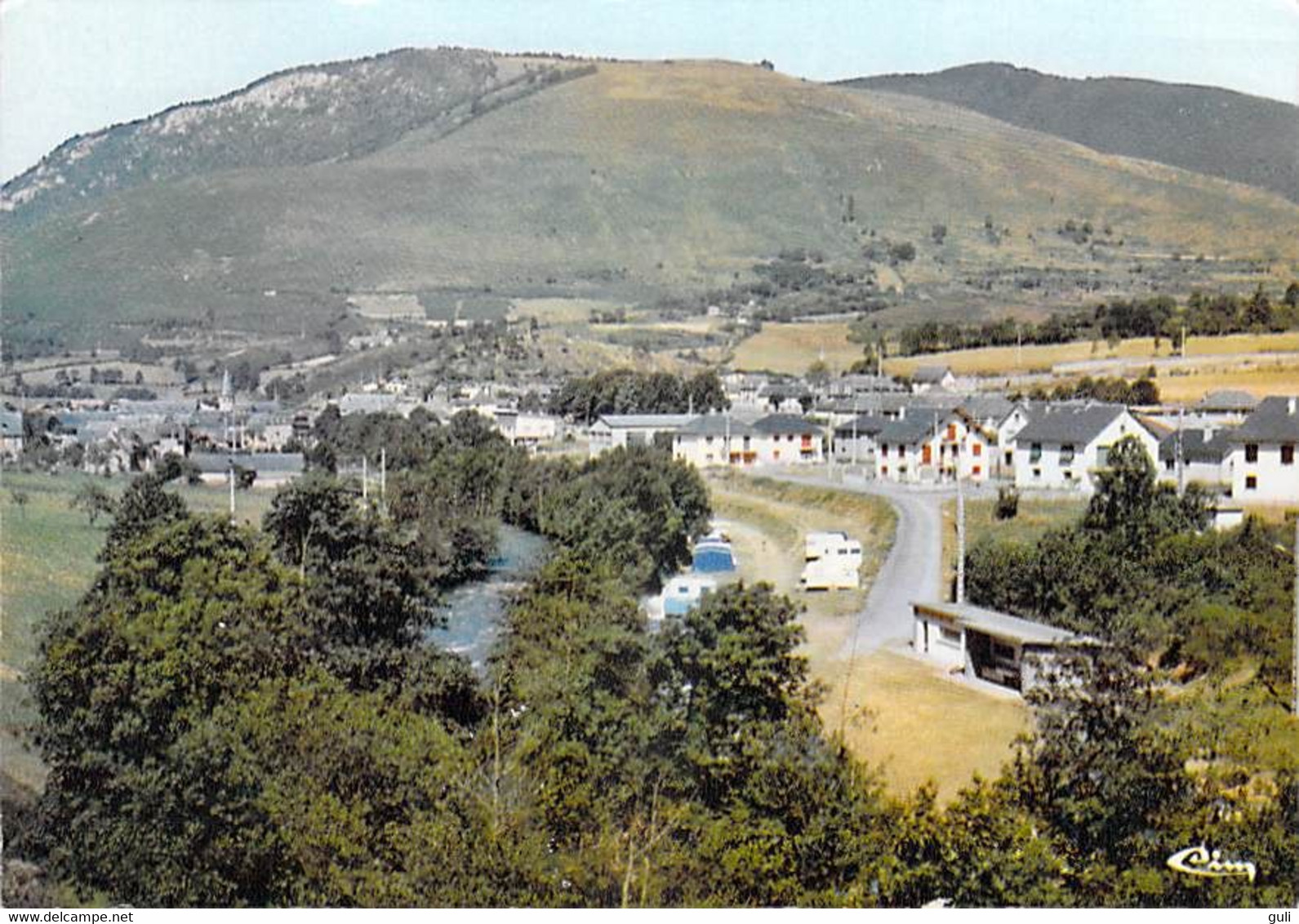 [65] Hautes Pyrénées Vallée D'Aure  ARREAU Le Camping Vue Générale *PRIX FIXE - Vielle Aure