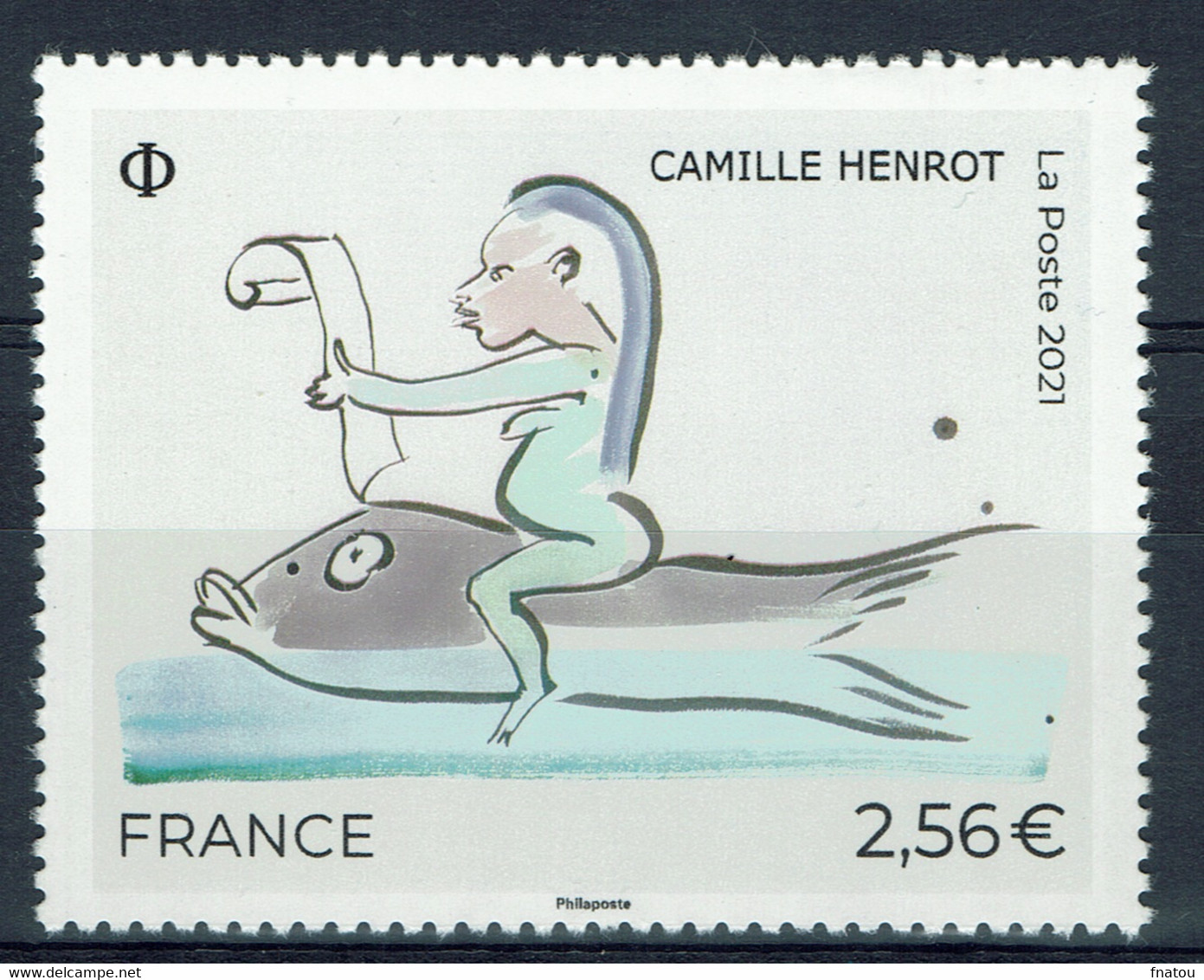 France, Camille Henrot, Artiste Française, 2021, **, TB - Unused Stamps