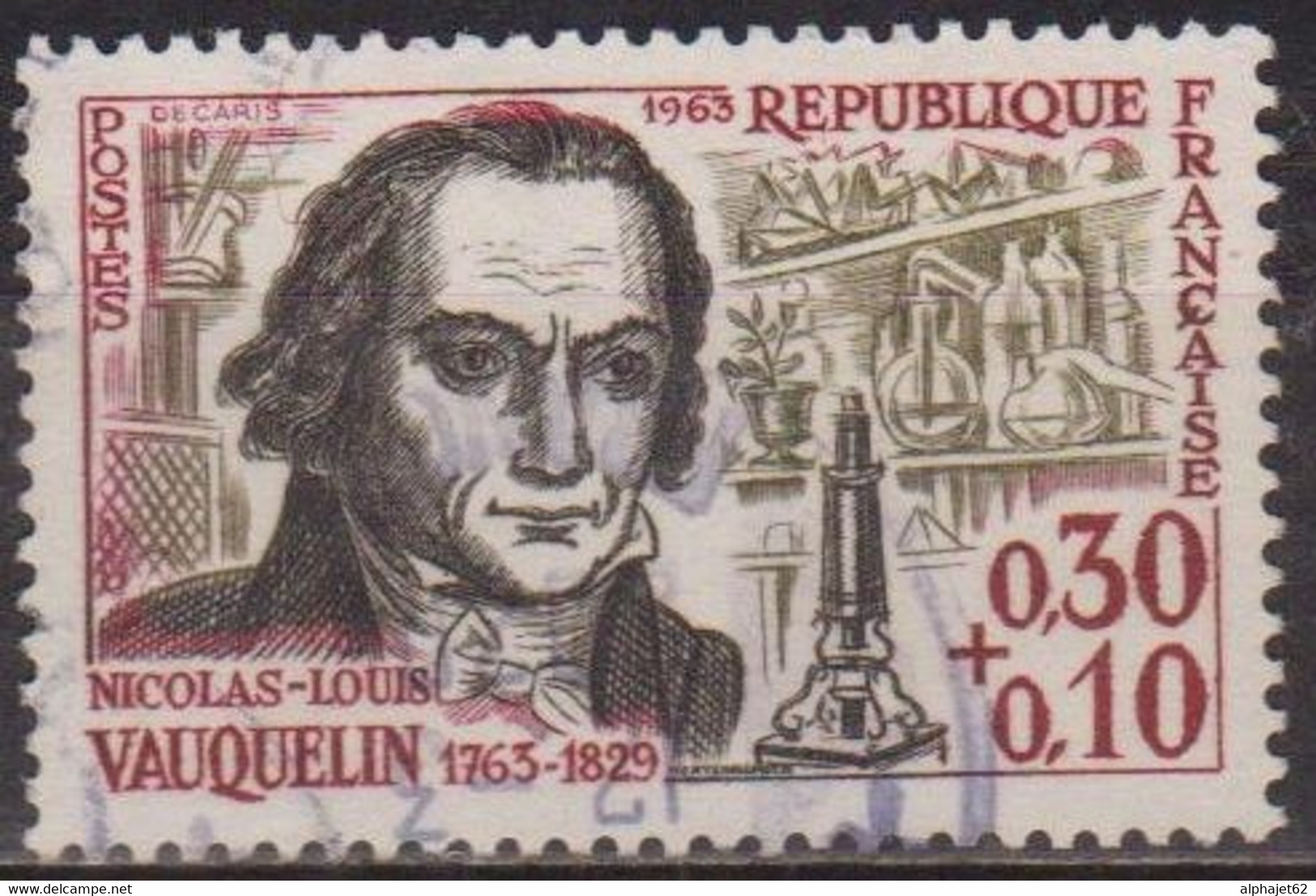 Chimie - Nicolas Vauquelin - FRANCE - N° 1373 - 1963 - Usati