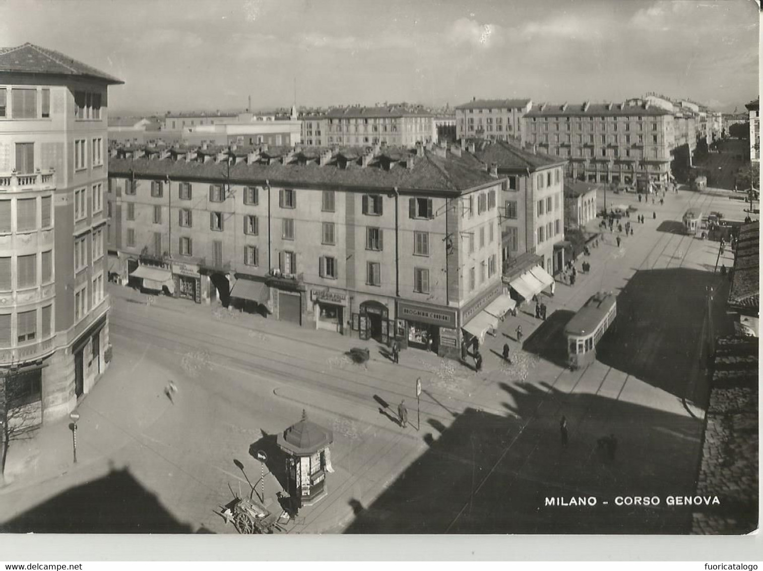 MILANO CORSO GENOVA -TRAM  -FG. - Milano (Milan)