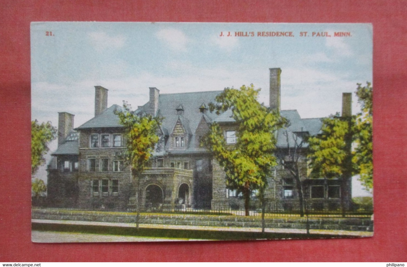 Hill's Residence.   St Paul Minnesota > St Paul      Ref  5296 - St Paul