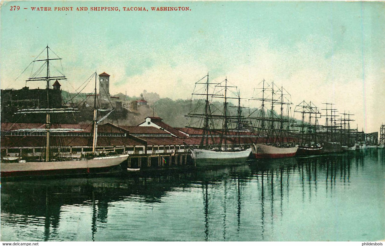 ETATS UNIS  WASHINGTON TACOMA  Water Front And Shipping - Tacoma