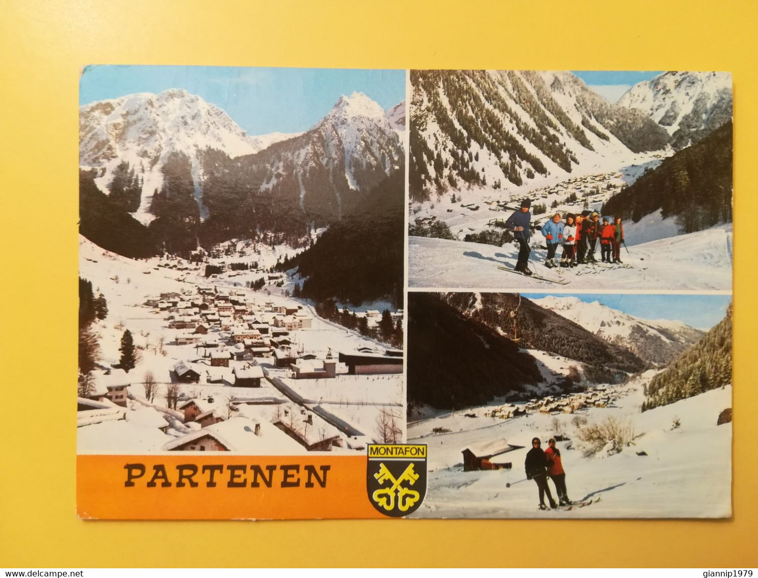 CARTOLINA POSTCARDS AUSTRIA OSTERREICH 1976 PARTENEN MONTAFON VORARLBERG BOLLO NO OBLITERE' - Gaschurn