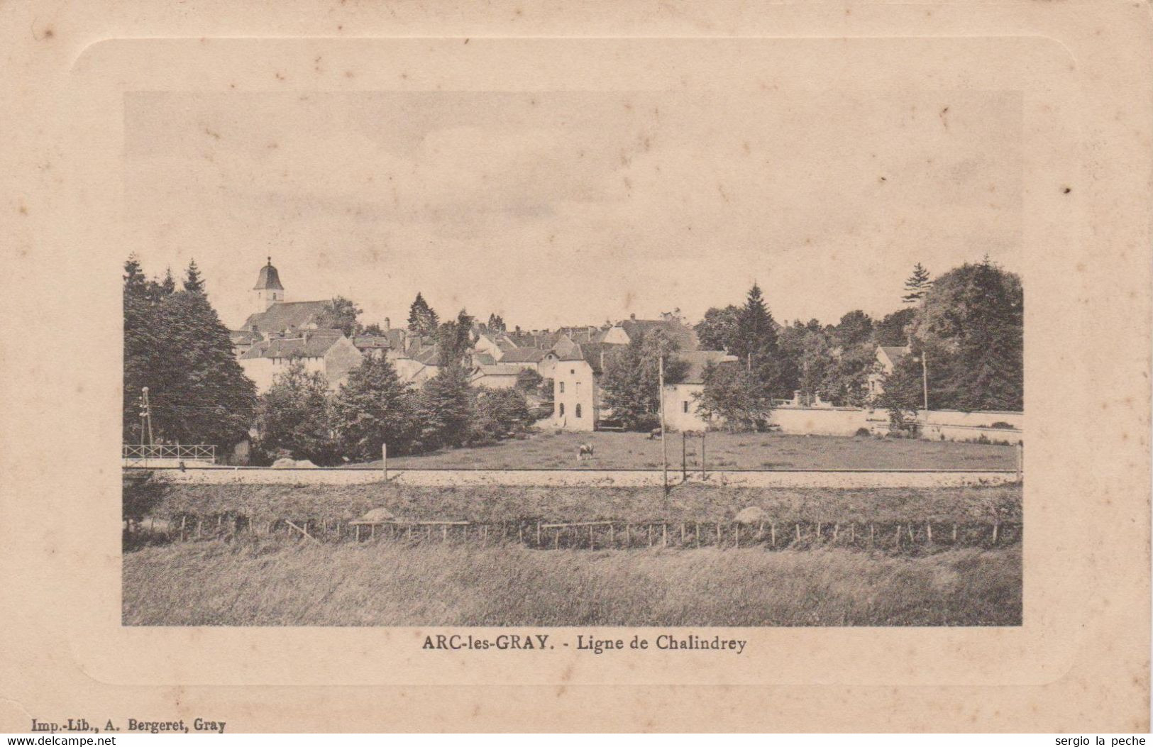 70- ARC LES GRAY, Ligne De Chalindrey. - Otros & Sin Clasificación