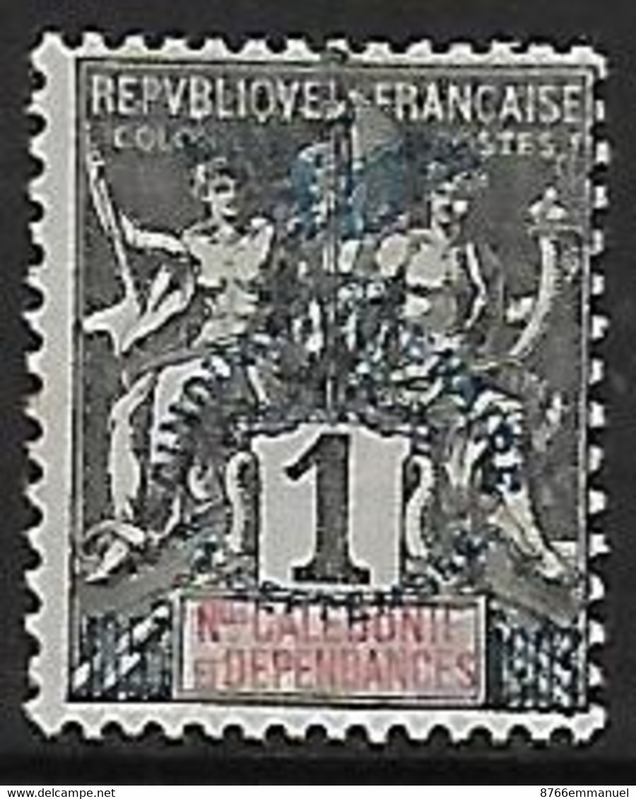 NOUVELLE-CALEDONIE N°67 N* - Unused Stamps