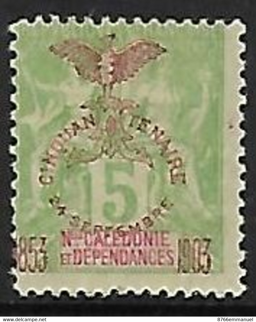 NOUVELLE-CALEDONIE N°71 N* - Unused Stamps