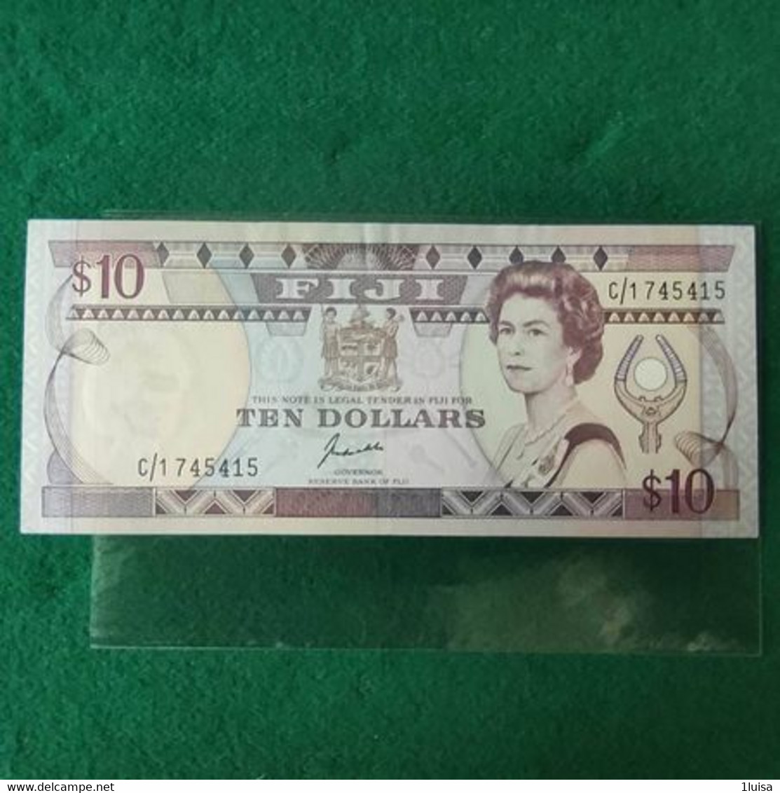 FIJI  10 DOLLARS - Fidji