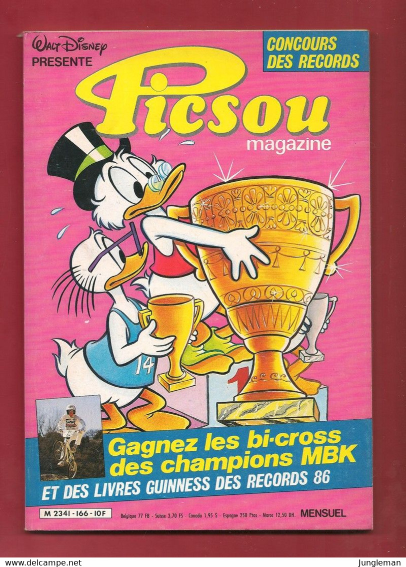 Picsou Magazine N° 166 - Edition Edi-Monde - Décembre 1985 - TBE / Neuf - Picsou Magazine