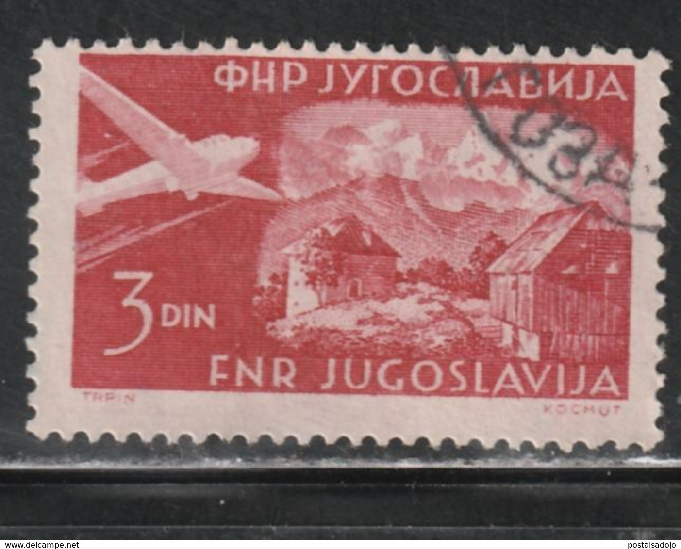 YOUGOSLAVIE  281 // YVERT 34 // 1951-52 - Airmail