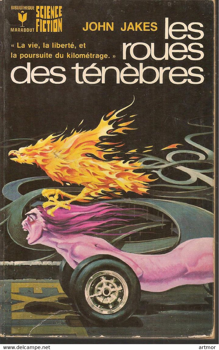 J  JAKES - LES ROUES DES TENEBRES - MARABOUT N°493 -EO 1974 - Marabout SF