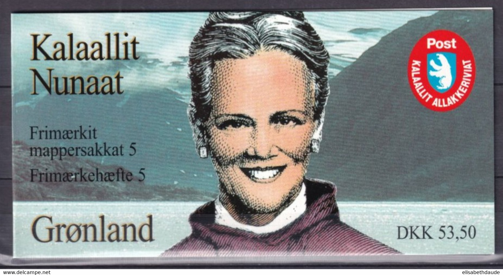 GROENLAND - 1997 - CARNET RARE - YVERT N° C282 ** MNH - COTE = 47.5 EUR - PAPILLONS - Carnets