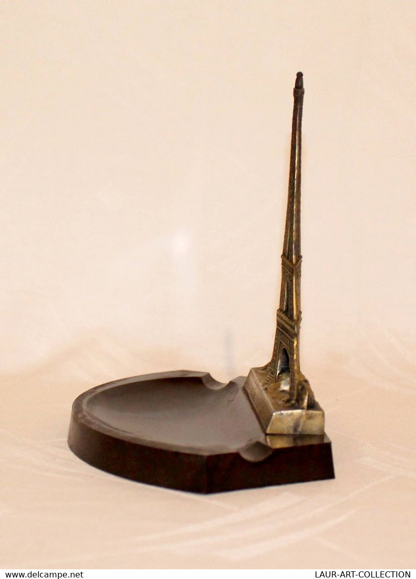 CENDRIER ORFEAR  BAKELITE & REGULE - SOUVENIR DE PARIS - LA TOUR EIFFEL ART DECO MADE IN FRANCE       (0507.12) - Andere & Zonder Classificatie