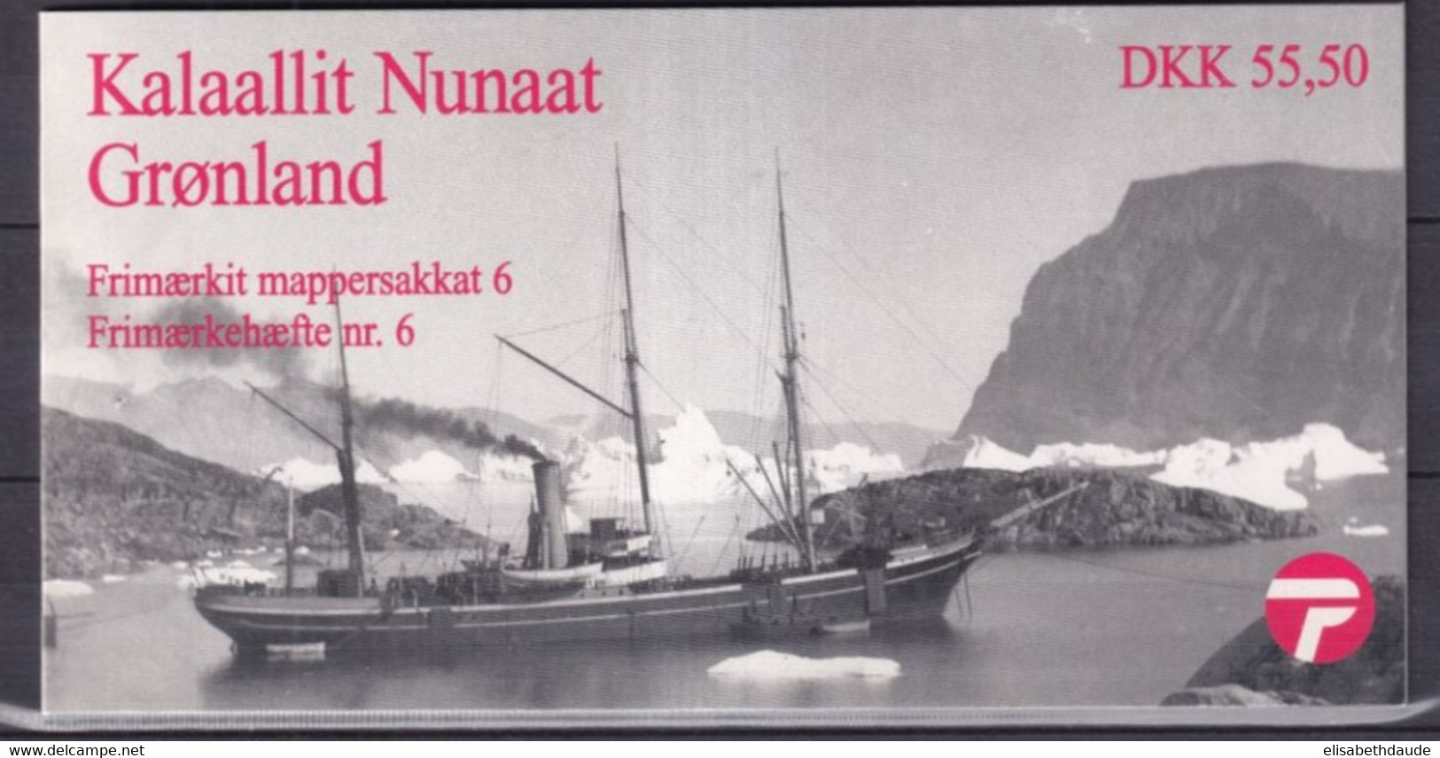 GROENLAND - 1998 - CARNET RARE - YVERT N° C306 ** MNH - COTE = 75 EUR - BATEAUX - Booklets