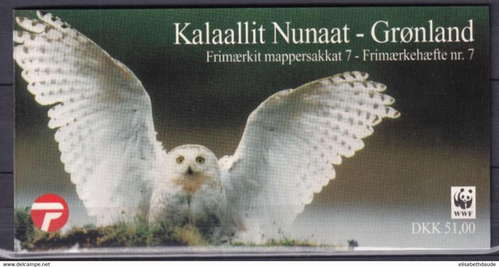 GROENLAND - 1999 - CARNET RARE - YVERT N° C310 ** MNH - COTE = 27.5 EUR - FAUNE / OISEAUX - Postzegelboekjes