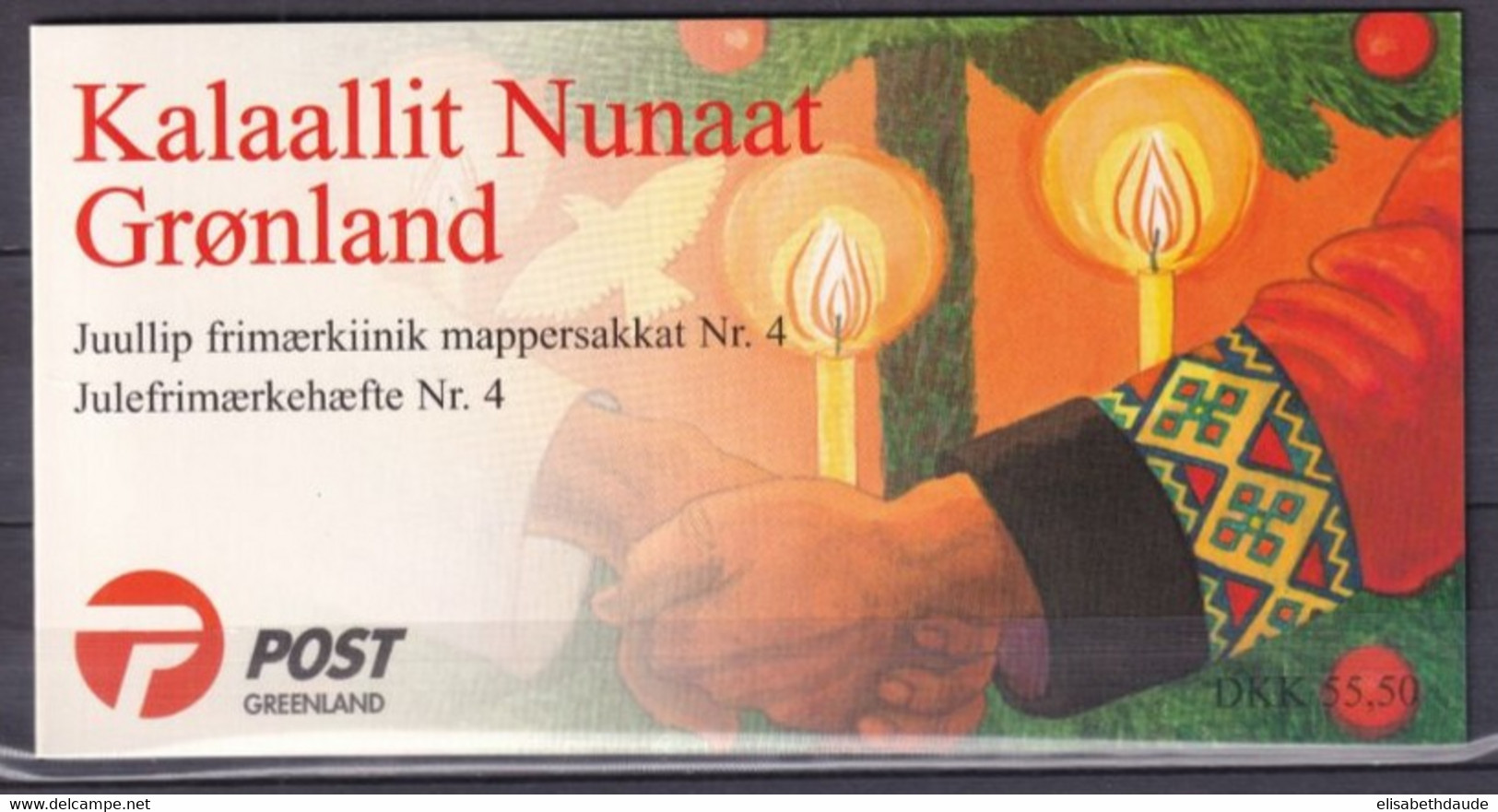 GROENLAND - 1999 - CARNET ! - YVERT N° C322 ** MNH - COTE = 25 EUR - NOEL - Postzegelboekjes