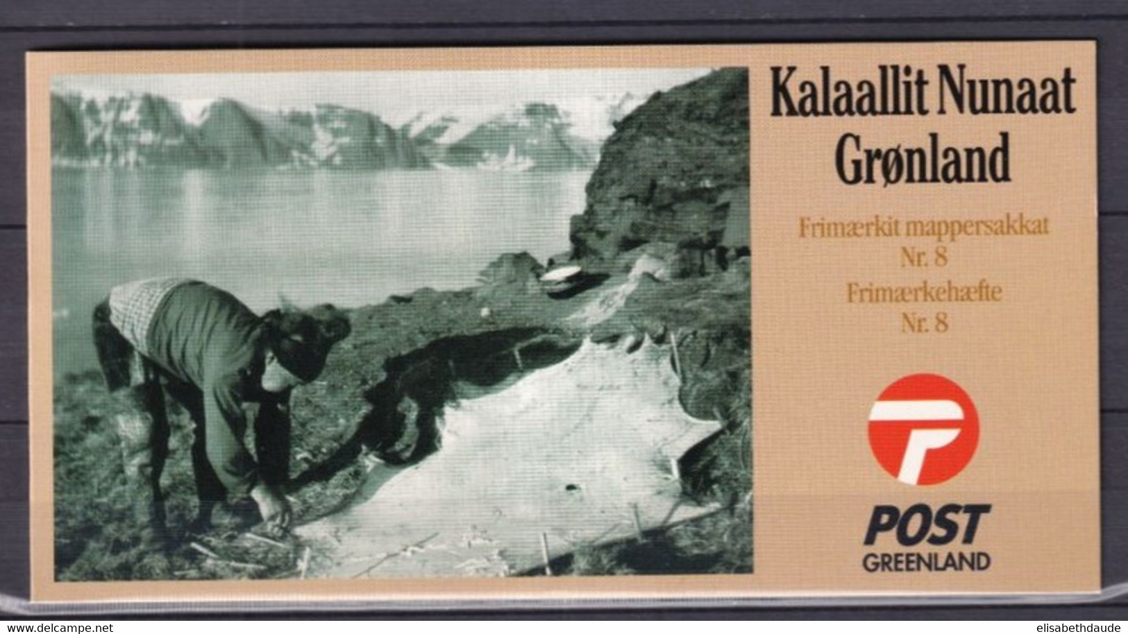 GROENLAND - 2000 - CARNET ! - YVERT N° C330 ** MNH - COTE = 25 EUR - ARTISANAT / HISTOIRE - Markenheftchen