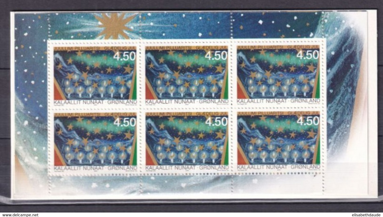 GROENLAND - 2000 - CARNET ! - YVERT N° C338 ** MNH - COTE = 30 EUR - NOEL - Postzegelboekjes