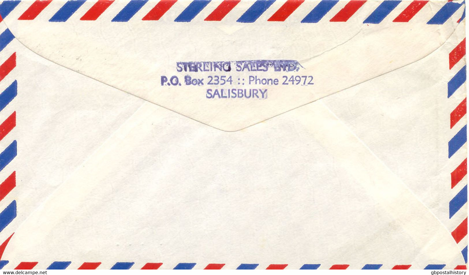 RHODESIA And NYASSALAND 13.1.1958, QEII 1 Sh. 3 D. As Rare Single Postage On Superb Airmail Cover SALISBURY - LONDON - Rhodesien & Nyasaland (1954-1963)