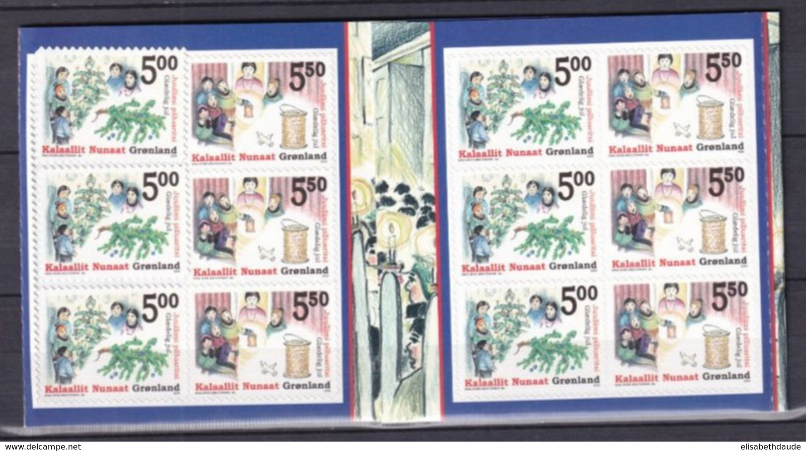 GROENLAND - 2004 - CARNET ! - YVERT N° C408 ** MNH - COTE = 30 EUR - NOEL - Postzegelboekjes