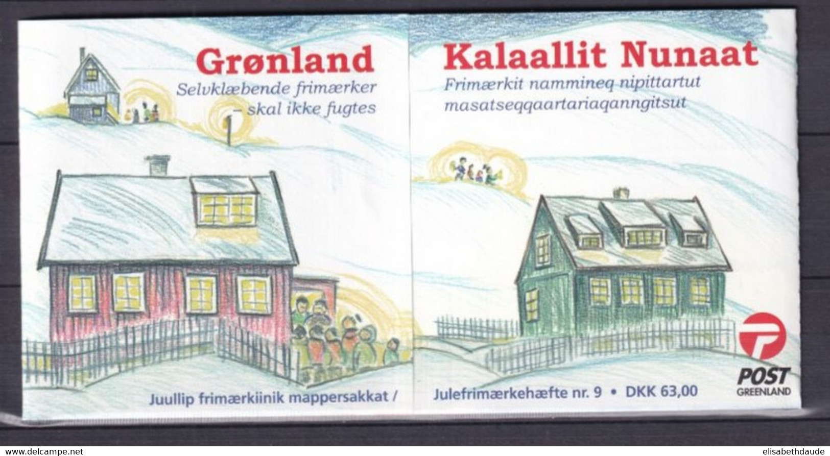 GROENLAND - 2004 - CARNET ! - YVERT N° C408 ** MNH - COTE = 30 EUR - NOEL - Carnets