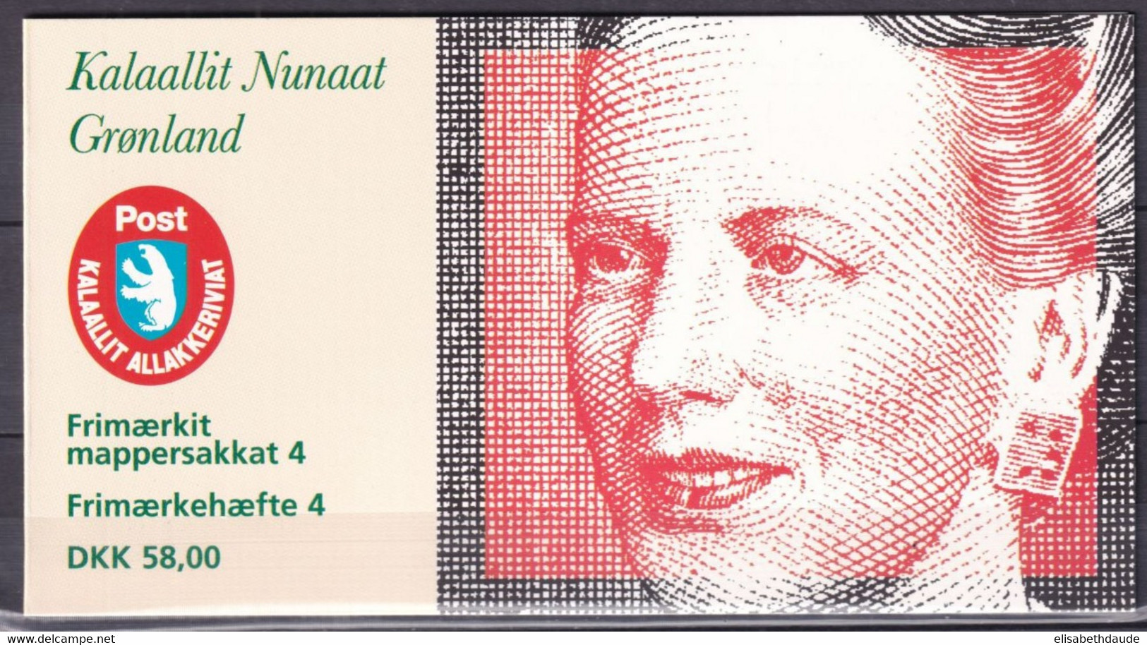 GROENLAND - 1996 - CARNET ! - YVERT N° C262 ** MNH - COTE = 57.5 EUR - FLORE - Libretti