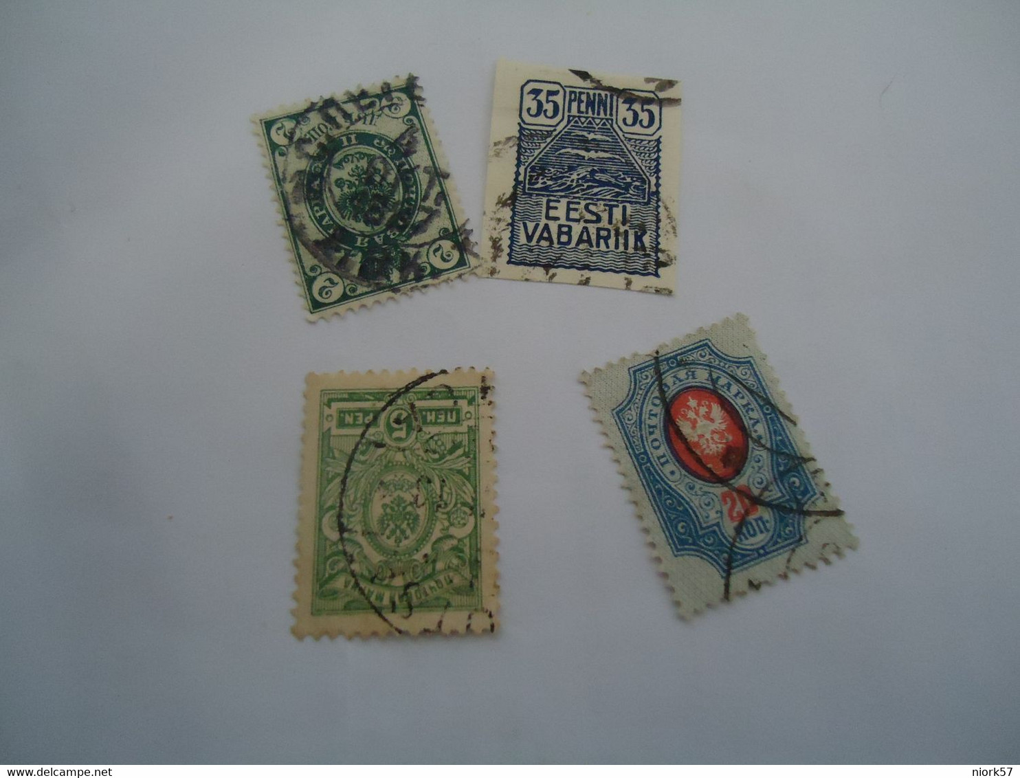 RUSSIA  USED   STAMPS  4 LOT - Otros & Sin Clasificación