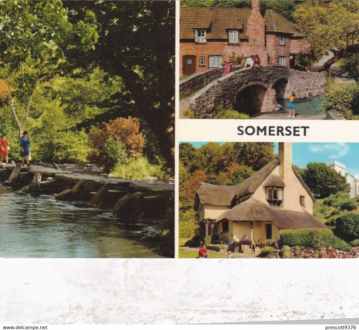 Somerset  Multiview - Unused Postcard - Somerset - John Hinde - Minehead