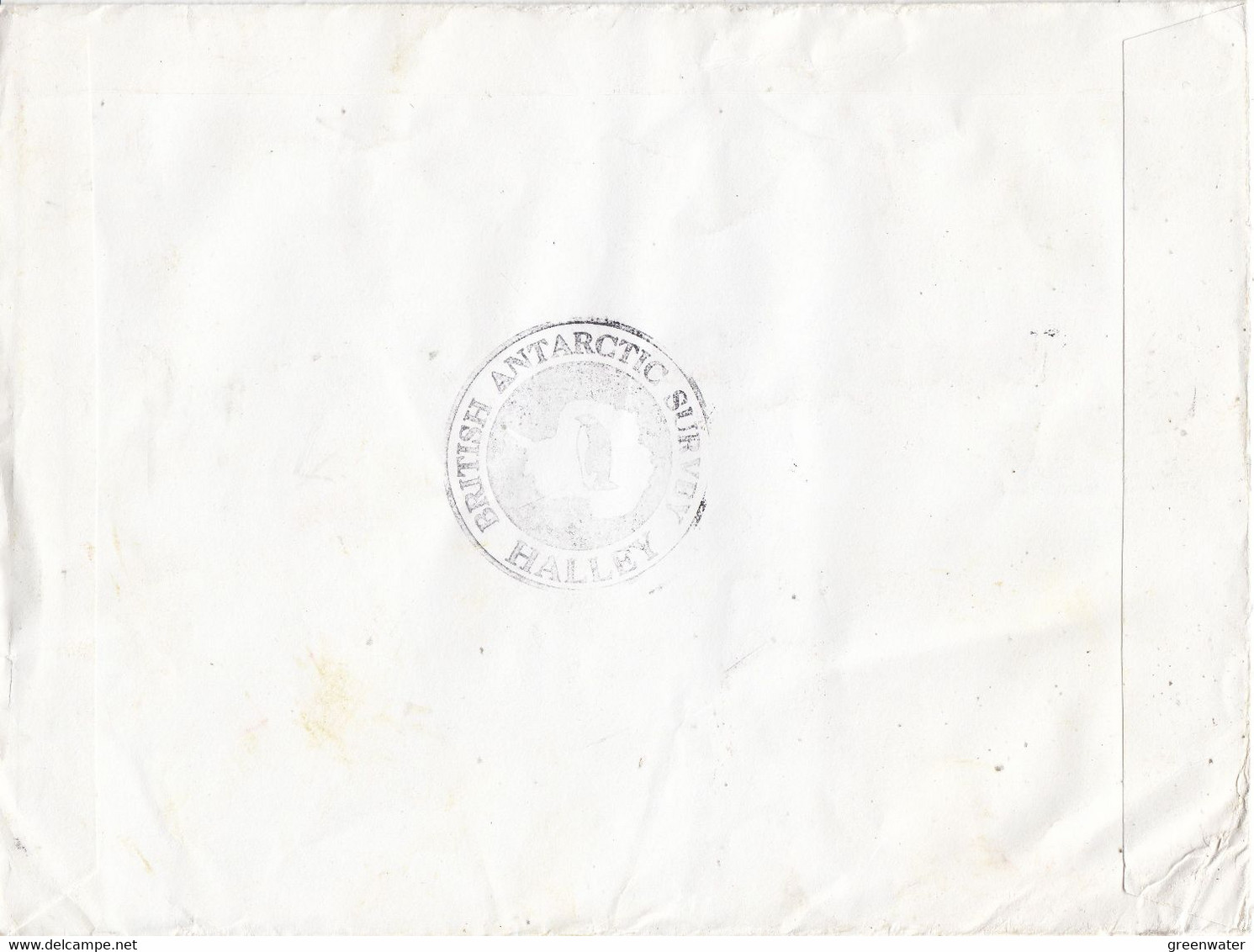 British Antarctic Territory (BAT) 2000 Sir Vivian Fuchs M/s Used On Cover Ca Halley 4 FE 01 (F9030) - Oblitérés