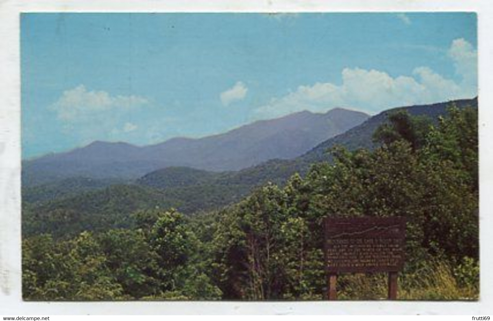 AK 012335 USA - Tennessee - Face Of Great Smokies - Smokey Mountains