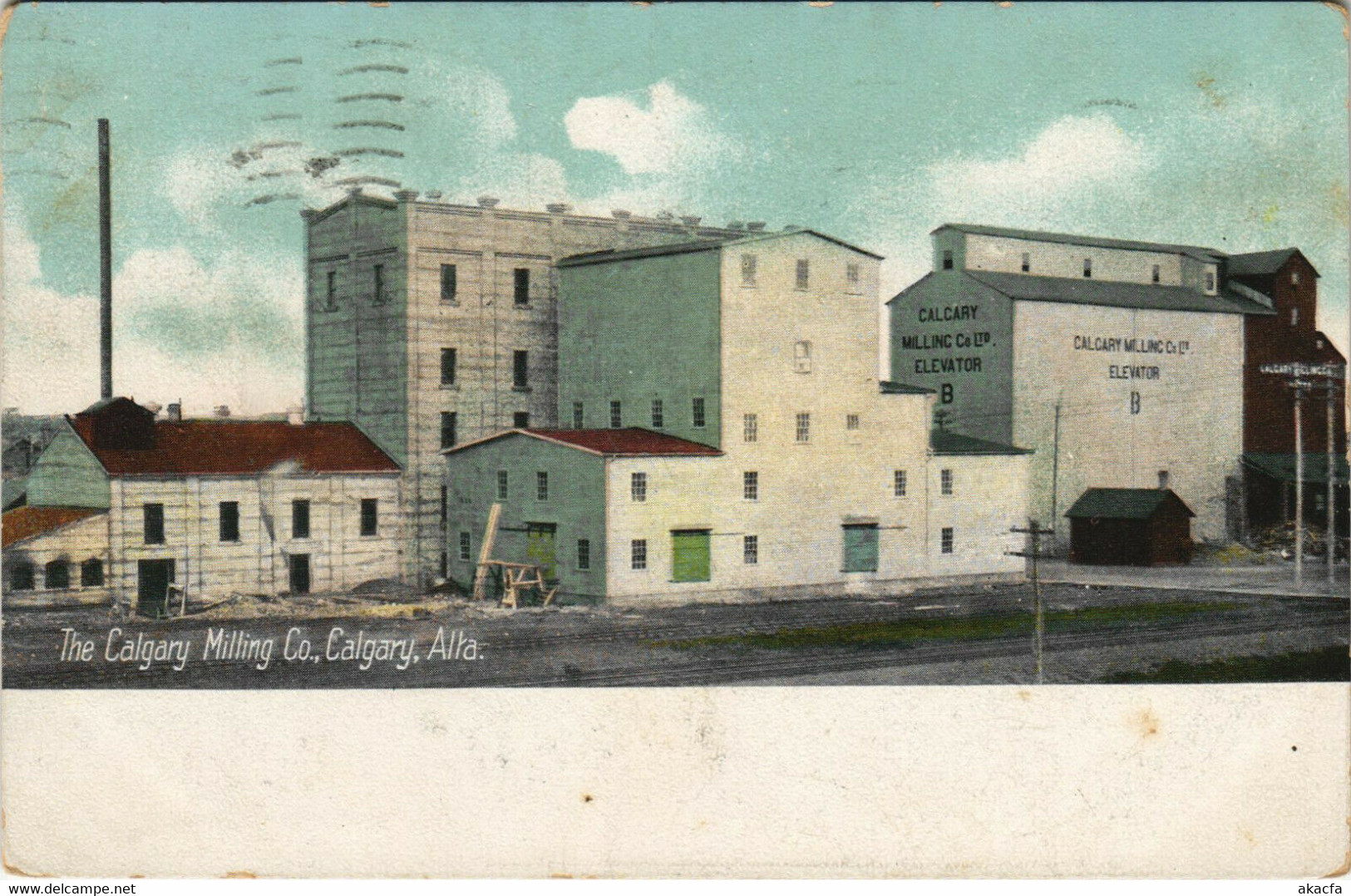 PC CANADA, CALGARY, THE CALGARY MILLING CO, Vintage Postcard (b32150) - Calgary