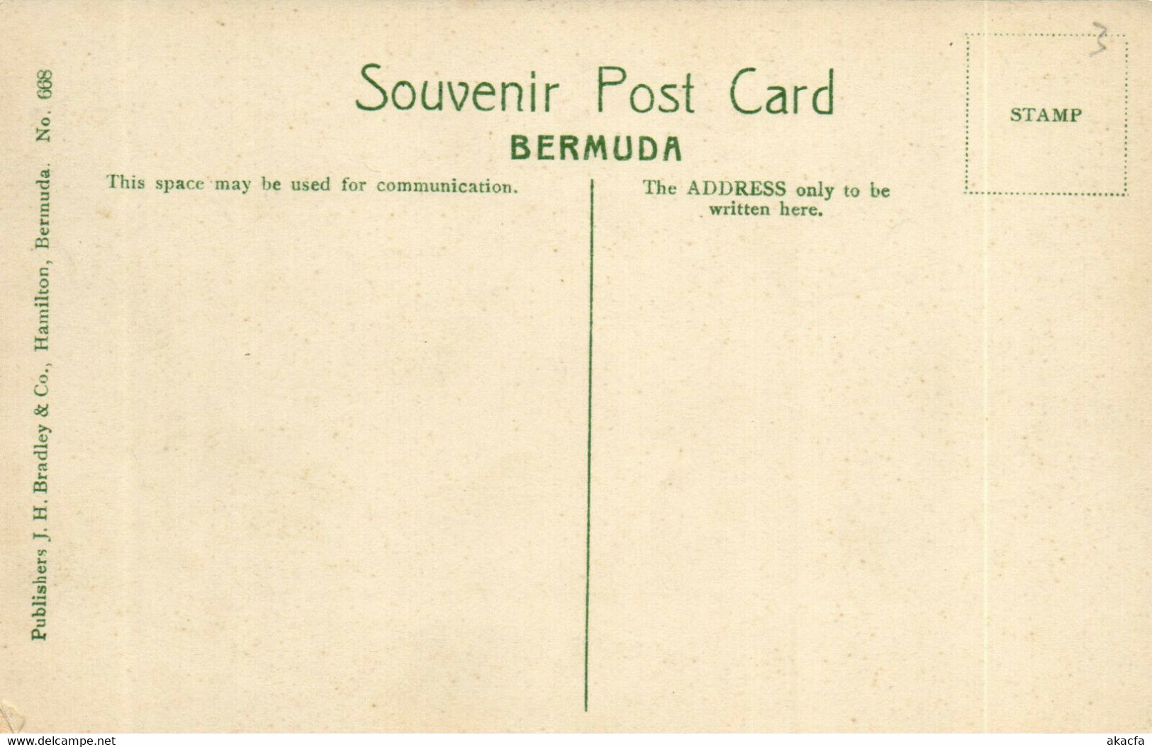 PC BERMUDA, HAMILTON HOTEL, Vintage Postcard (b29269) - Bermuda