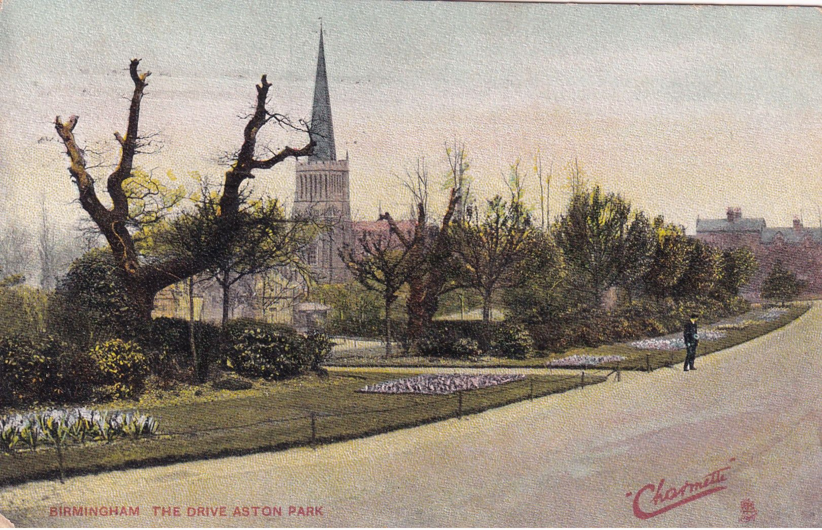 BIRMINGHAM, Warwickshire, England, PU-1906; The Drive Aston Park, TUCK No. 4753 - Birmingham