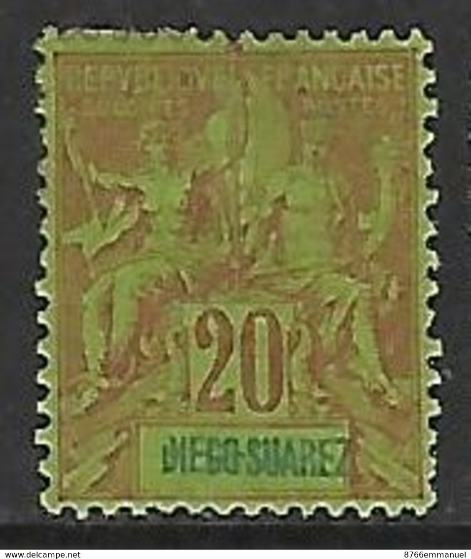 DIEGO-SUAREZ N°44 N* - Unused Stamps