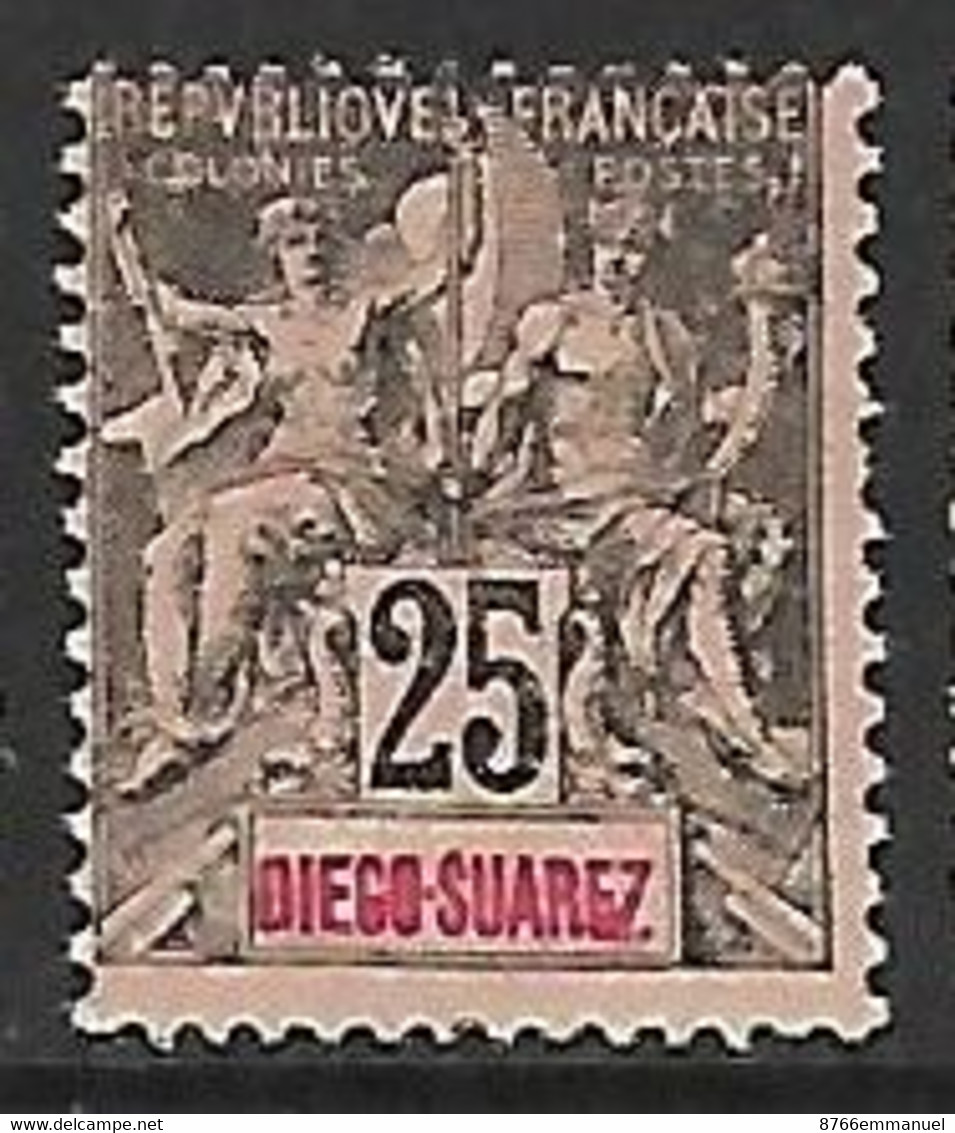 DIEGO-SUAREZ N°45 N* - Unused Stamps