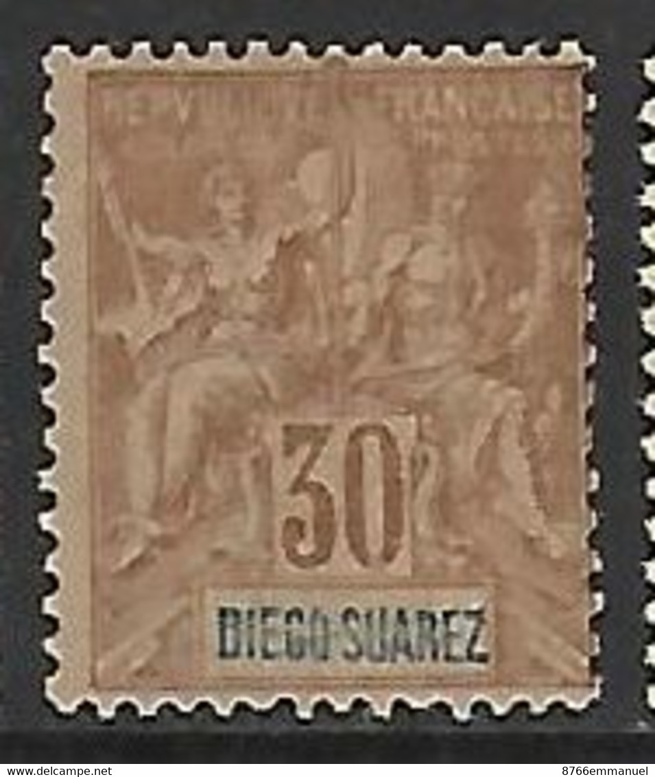 DIEGO-SUAREZ N°46 N* - Unused Stamps