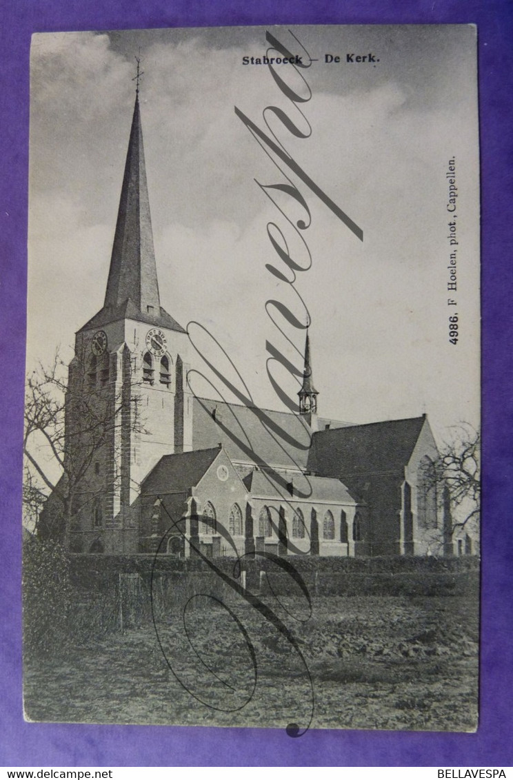 Stabroek. Kerk  Hoelen N  4986 - Stabroek