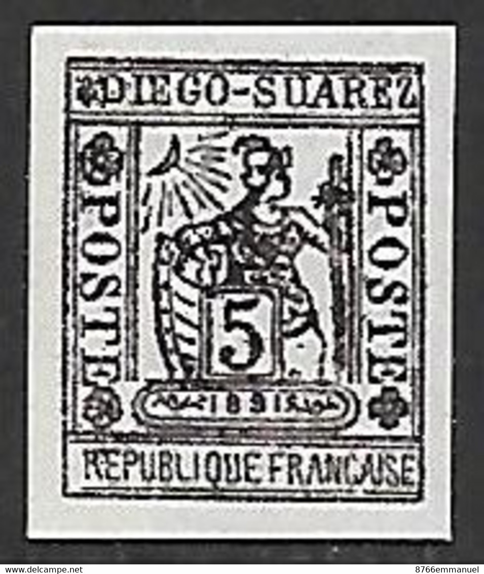 DIEGO-SUAREZ N°10 N**  TIMBRE FAUX D'EPOQUE - Unused Stamps