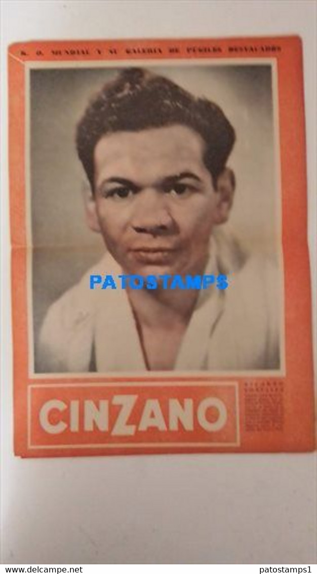 174842 SPORTS BOX BOXEO K.O WORLDWIDE AND OUTSTANDING FIGHTERS RICARDO GONZALEZ SHEET 28 X 39 CM NO POSTCARD - Other & Unclassified