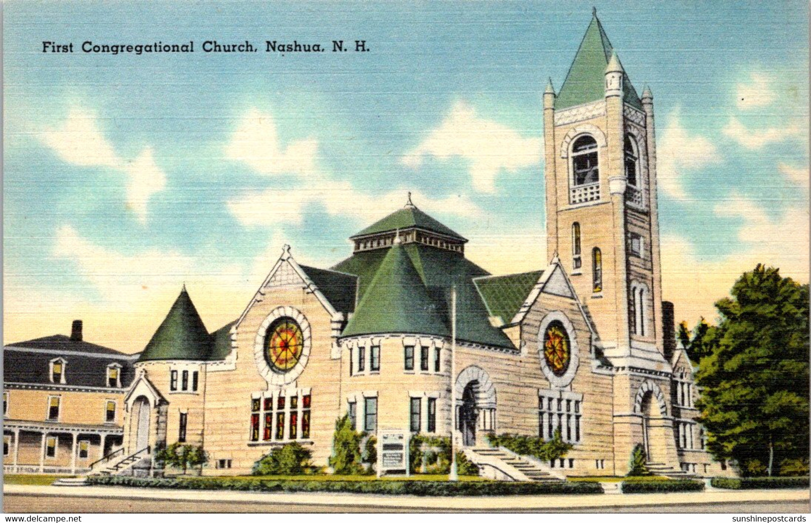 New Hampshire Nashua First Congregational Church - Nashua