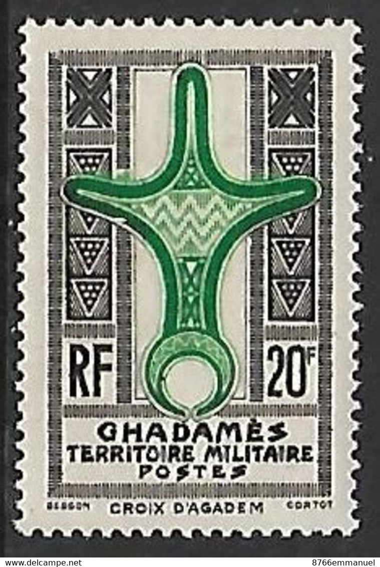 GHADAMES N°7 N** - Unused Stamps