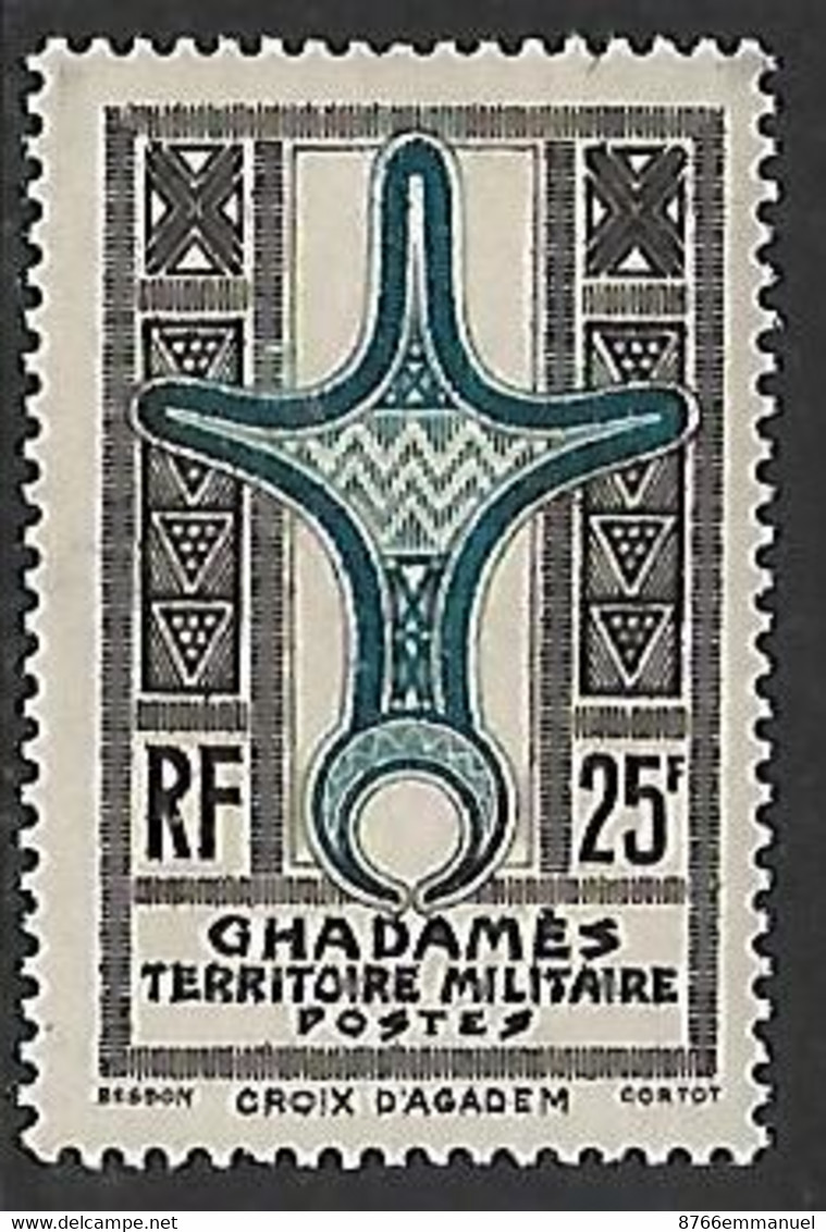 GHADAMES N°8 N** - Unused Stamps