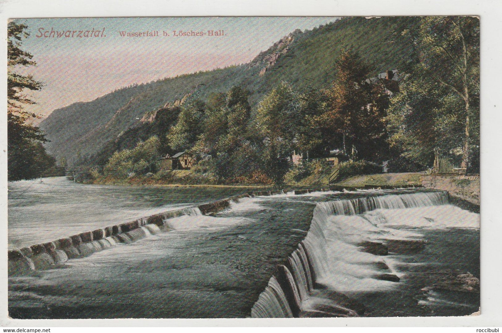 Schwarzatal, Wasserfall Bei Lösches Hall - Rudolstadt