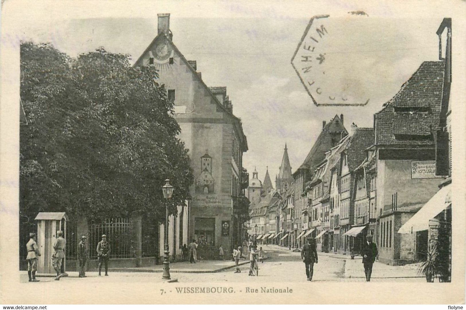 Wissembourg  - La Rue Nationale - Wissembourg